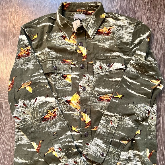 L.L. Bean Other - Men's NWT LL Bean Signature 1933 Chamois Button Up Size L